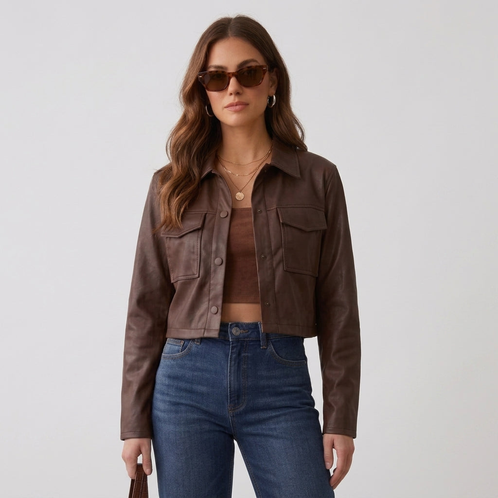 CHAQUETA CUERINA