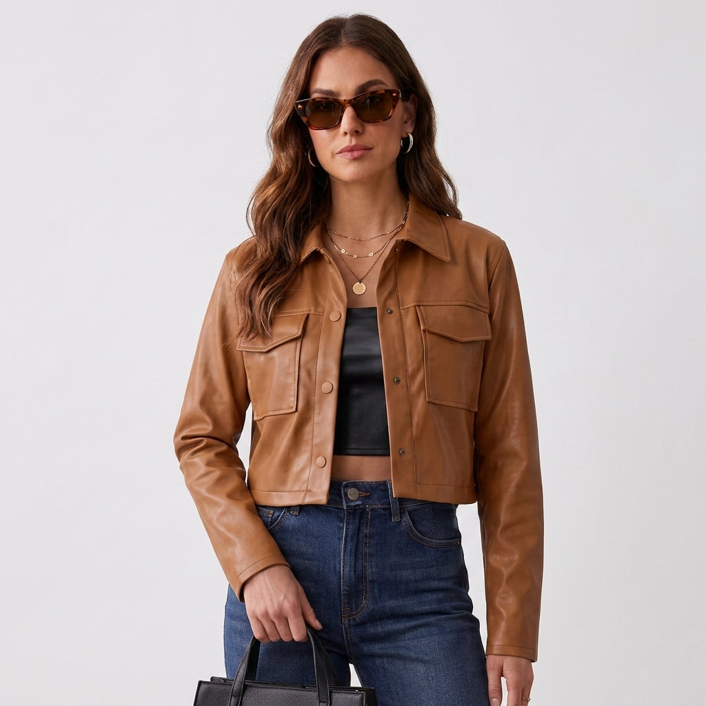 CHAQUETA CUERINA