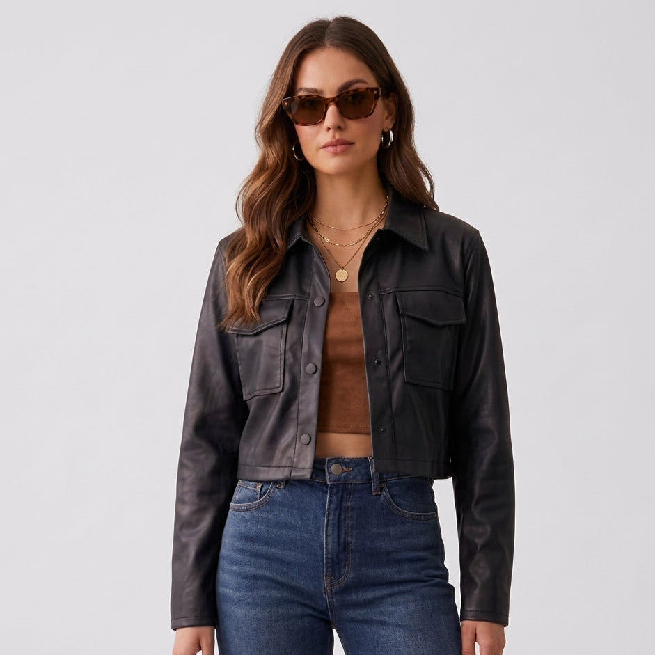 CHAQUETA CUERINA
