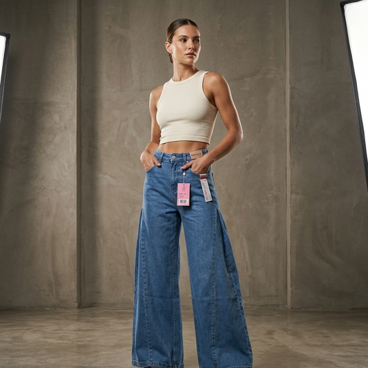 JEAN SUPER WIDE LEG