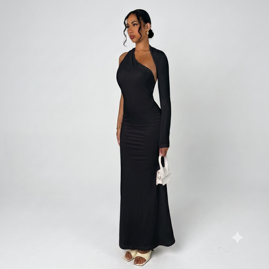 VESTIDO LARGO AJUSTADO