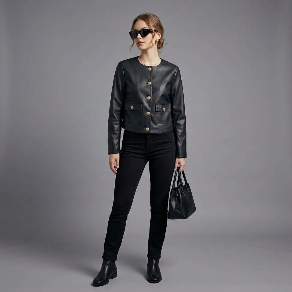 CHAQUETA CUERINA