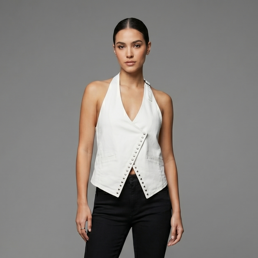 TOP HALTER CHALECO