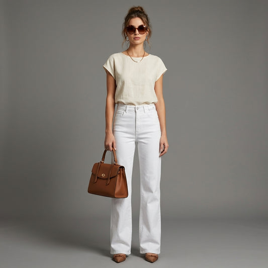 JEAN WIDE LEG ANCHO