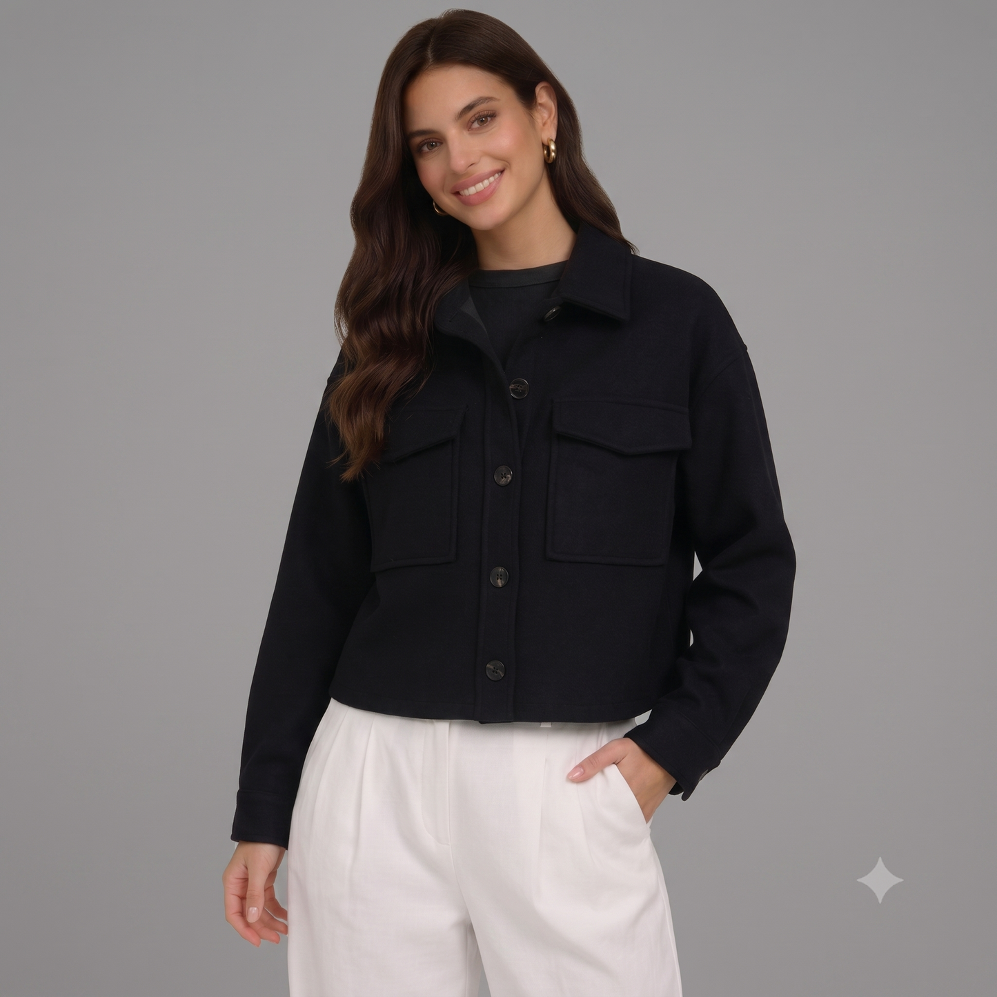 CHAQUETA MANGA LARGA