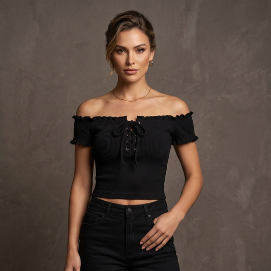 TOP STRAPPLES MANGA CORTA