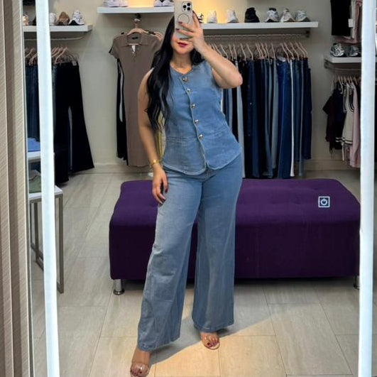 SET CHALECO PANTALON