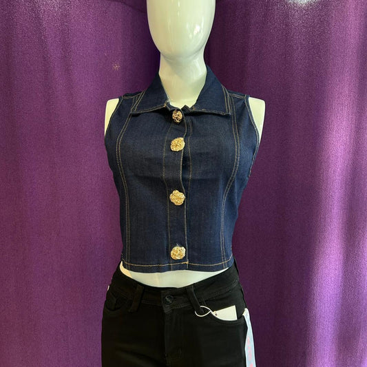 CHALECO DENIM