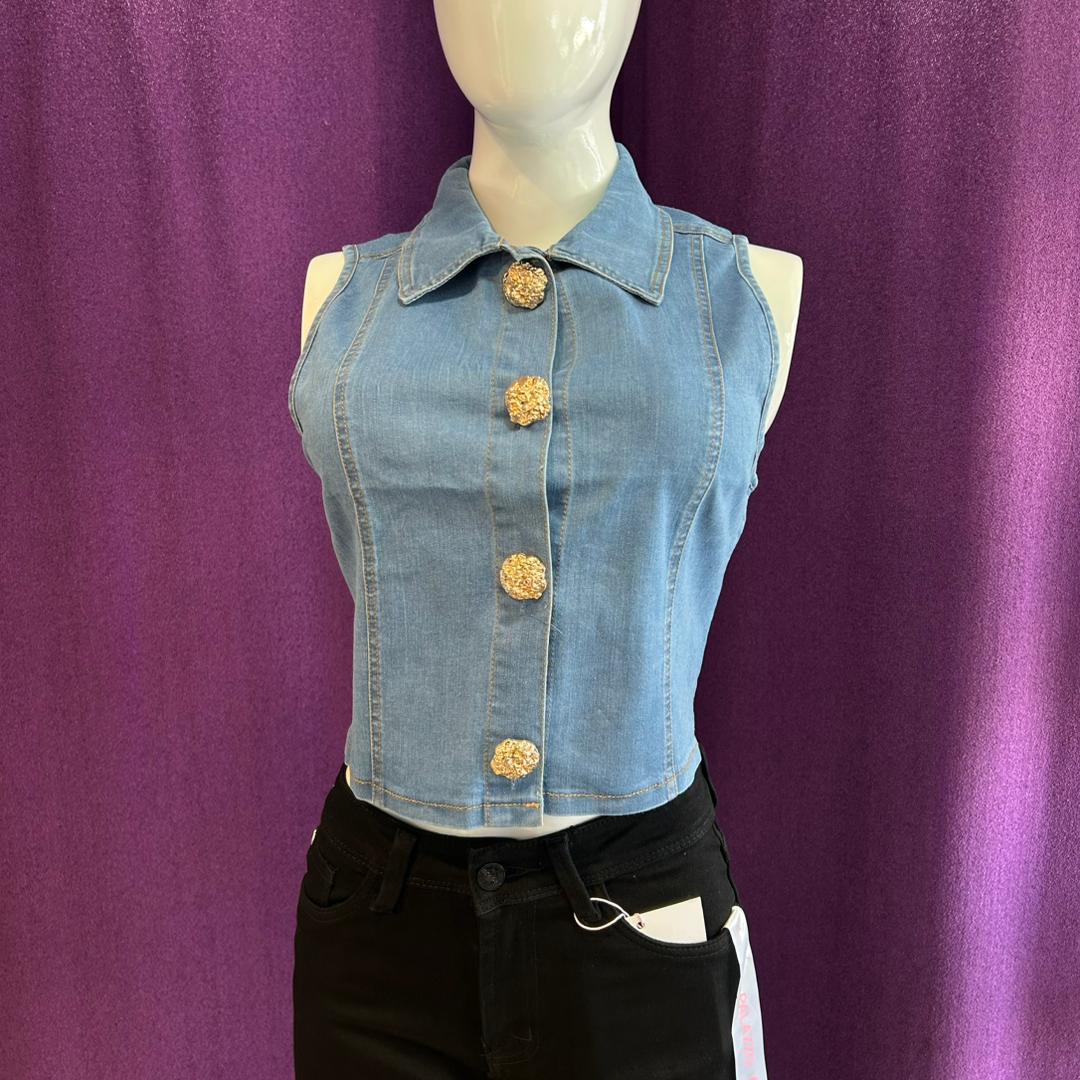 CHALECO DENIM