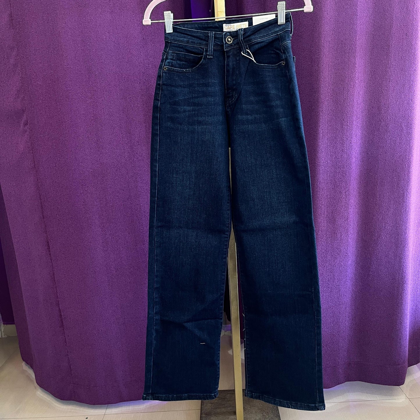 JEAN RECTO DENIM OSCURO