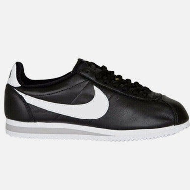 Nike Cortez Negras Logo Blanco