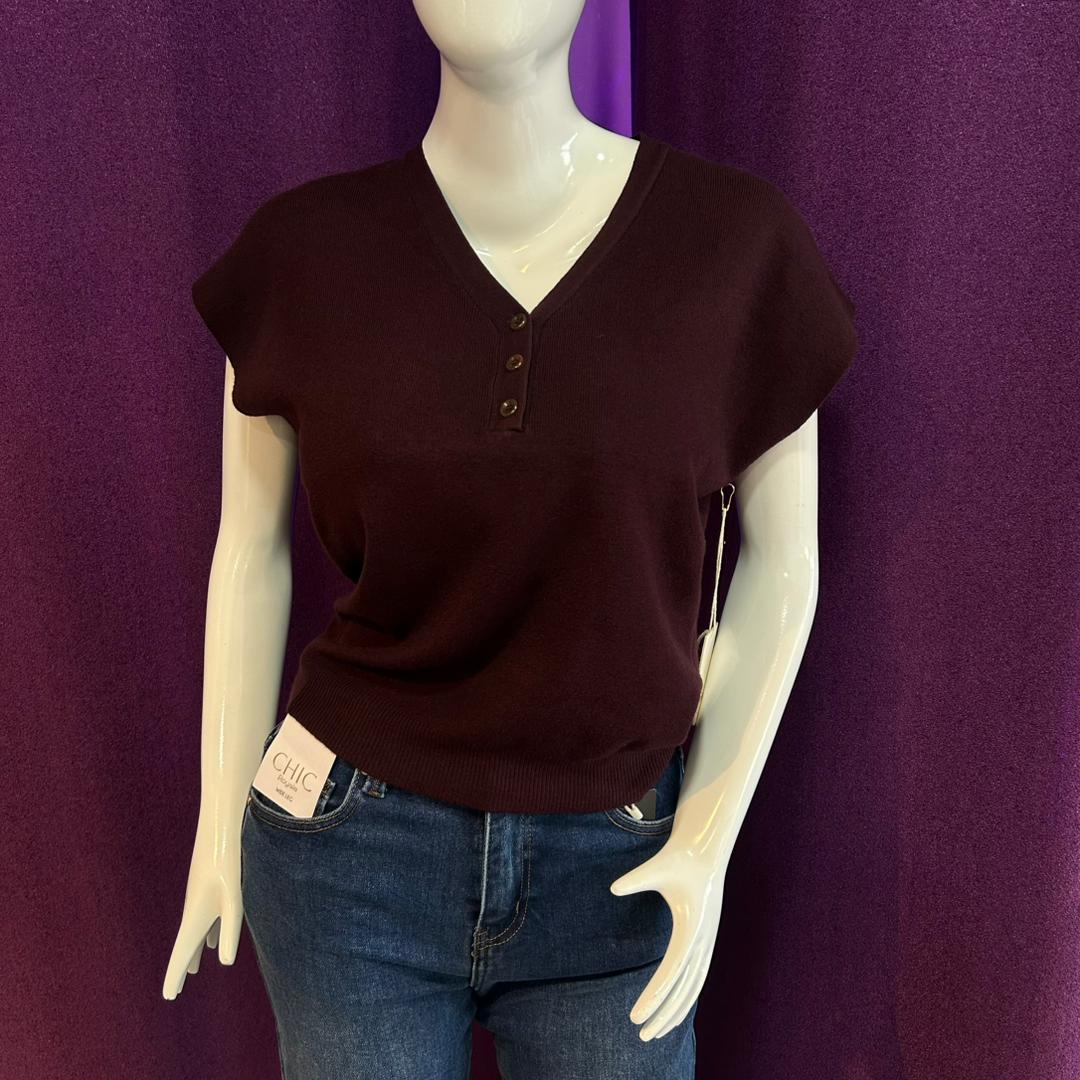 BLUSA MANGA CORTA BOTONES