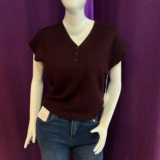 BLUSA MANGA CORTA BOTONES