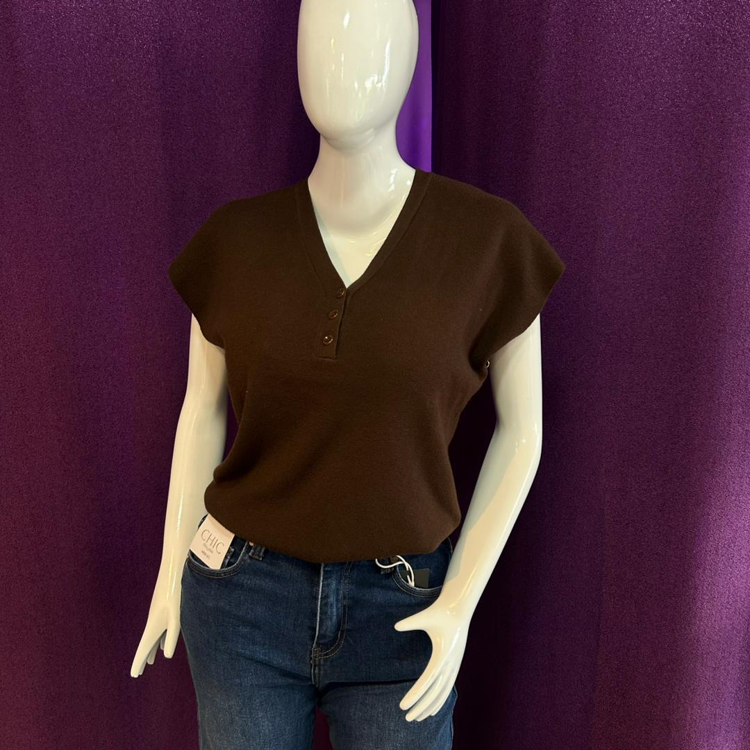 BLUSA MANGA CORTA BOTONES