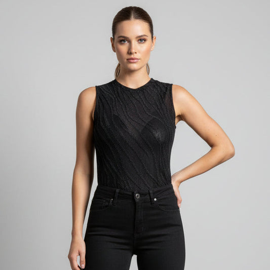 BODY CON TRANSPARENCIA