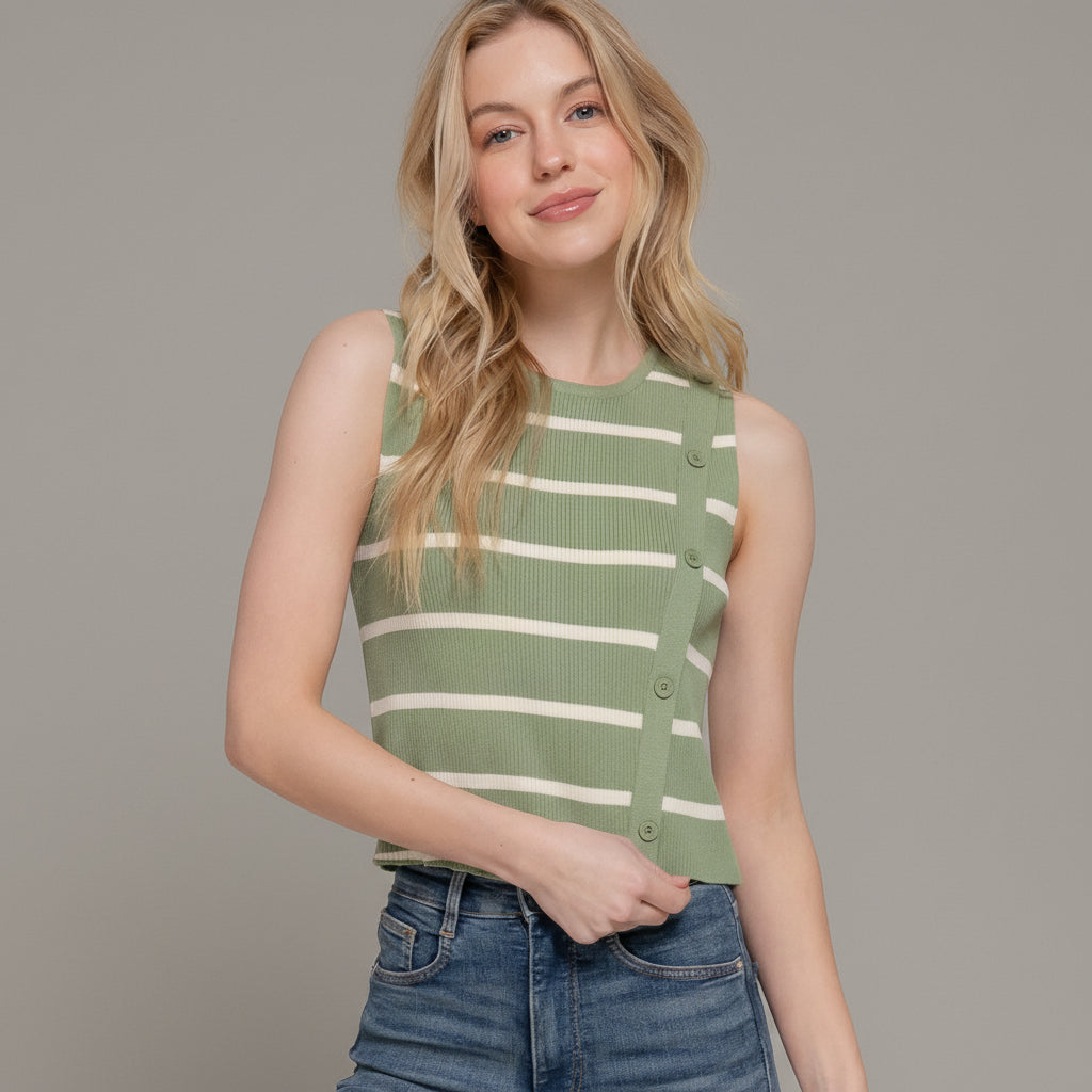 TOP MANGA SISA DETALLE BOTONES