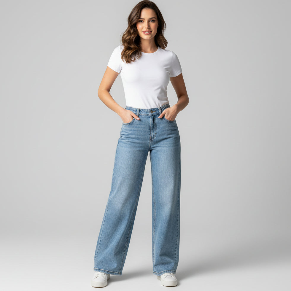 JEAN WIDE LEG