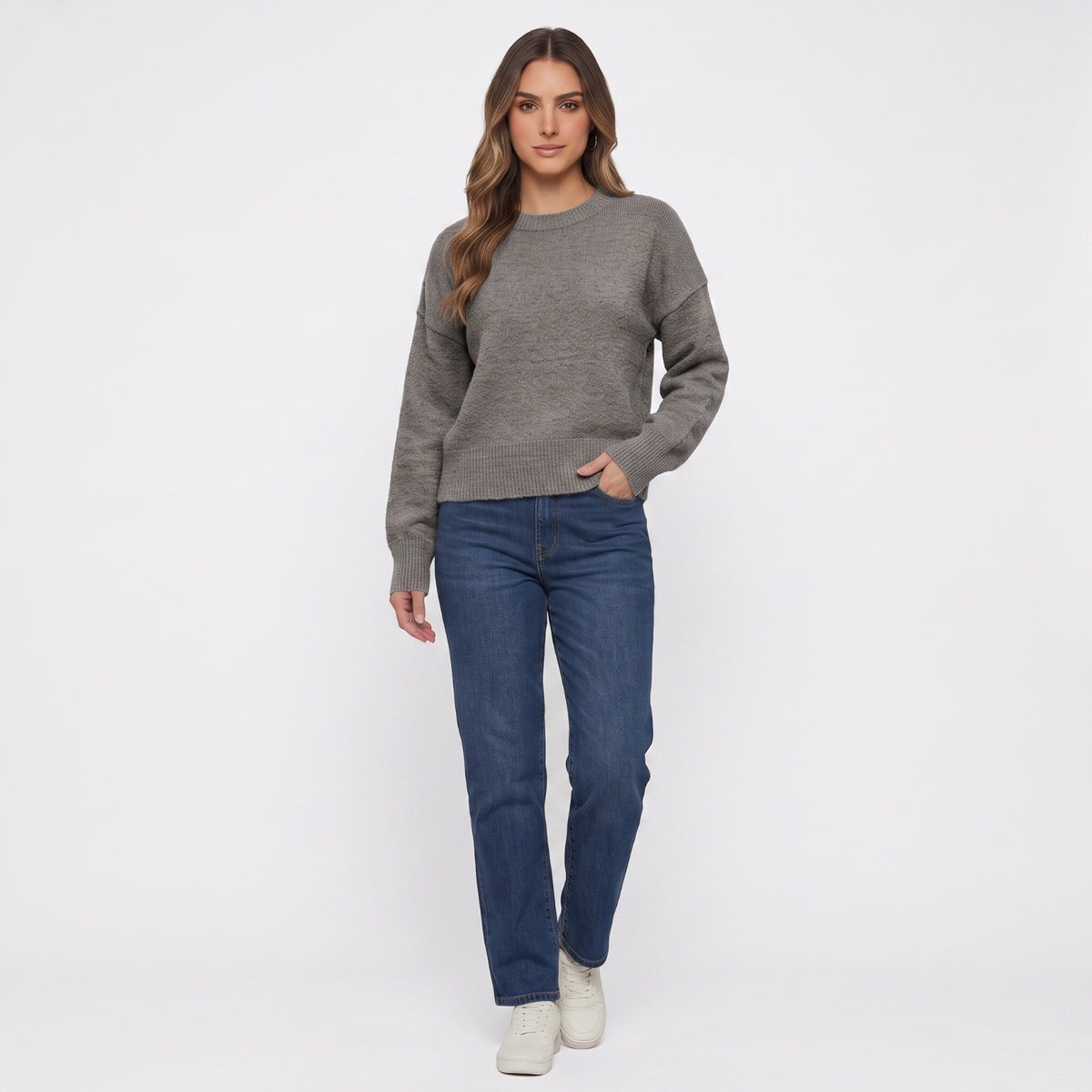 SWEATER MANGA LARGA
