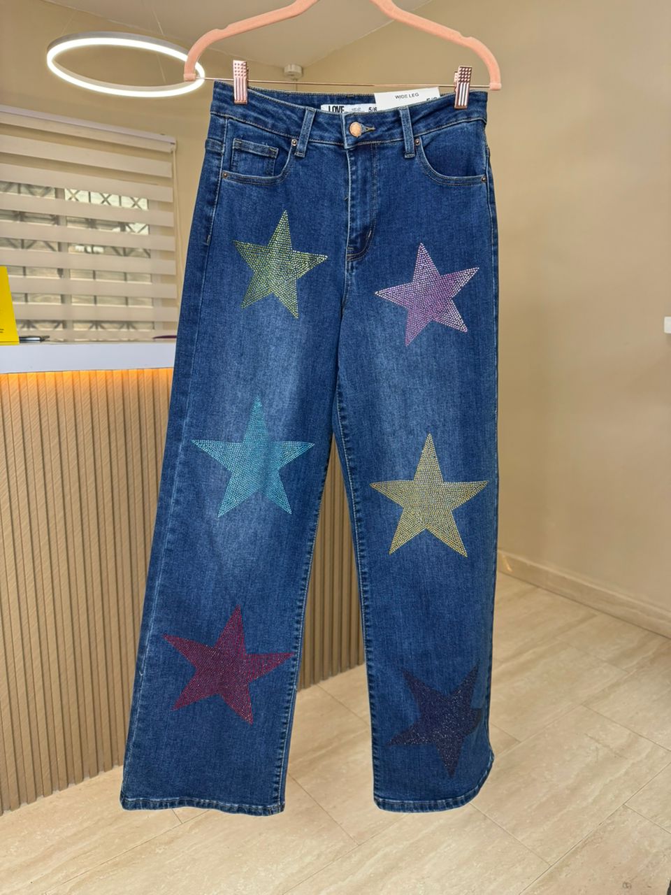 Jeans Estampado Estrellas