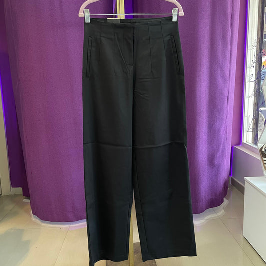 PANTALON TIPO ZARA BOTA RECTA NEGRO