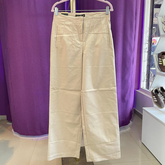 PANTALON TIPO ZARA BOTA RECTA BEIGE