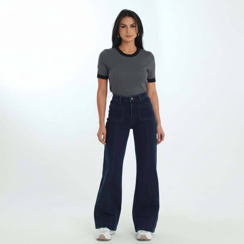 JEAN WIDE LEG