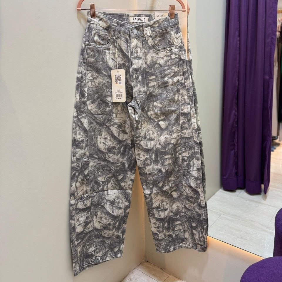 JEAN BARREL ESTAMPADO