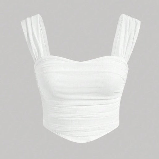 TOP FRANELILLA BLANCO