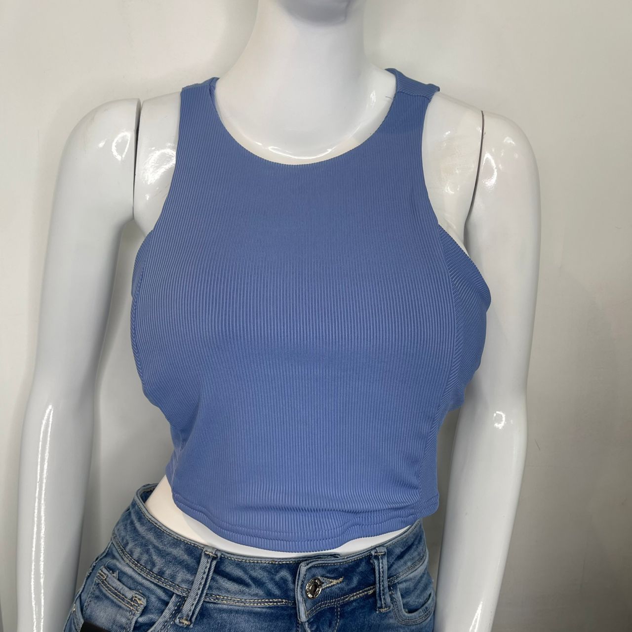 TOP HALTER SISA CELESTE